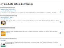 Tablet Screenshot of mygraduateschoolconfessions.blogspot.com