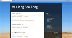 Desktop Screenshot of liangseafong.blogspot.com