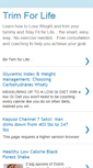Mobile Screenshot of fitntrimforlife.blogspot.com