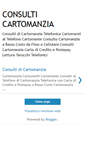 Mobile Screenshot of consulti-cartomanzia.blogspot.com