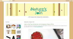 Desktop Screenshot of naturesjoin.blogspot.com