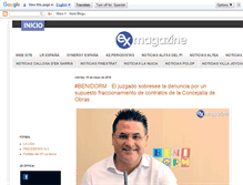 Tablet Screenshot of clientesexpress-magazine.blogspot.com