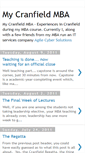 Mobile Screenshot of mycranfieldmba.blogspot.com