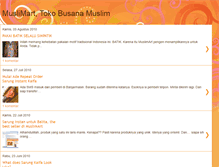 Tablet Screenshot of muslimart-dannis.blogspot.com