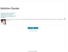 Tablet Screenshot of dofollow-checker.blogspot.com