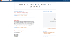 Desktop Screenshot of fitandfatrunners.blogspot.com