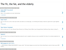 Tablet Screenshot of fitandfatrunners.blogspot.com
