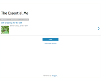 Tablet Screenshot of devika-theessentialme.blogspot.com