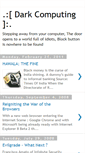 Mobile Screenshot of dark-computing.blogspot.com