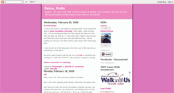 Desktop Screenshot of fairieknits.blogspot.com