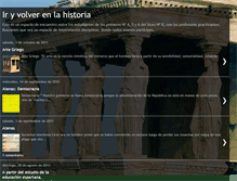 Tablet Screenshot of iryvolverenlahistoria.blogspot.com