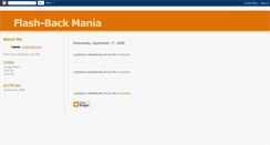 Desktop Screenshot of flash-backmania.blogspot.com