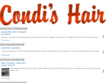 Tablet Screenshot of condishair.blogspot.com