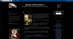 Desktop Screenshot of battlestar-galactica-season-4.blogspot.com