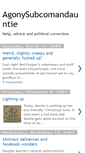 Mobile Screenshot of agonysubcomandauntie.blogspot.com