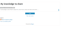 Tablet Screenshot of myknowledgetoshare.blogspot.com