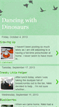 Mobile Screenshot of dancingwithdinos.blogspot.com