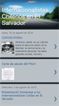 Mobile Screenshot of internacionalistaschilenos.blogspot.com