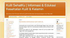 Desktop Screenshot of kulitsehatku.blogspot.com