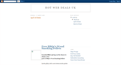 Desktop Screenshot of hotwebdealsuk.blogspot.com