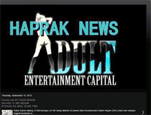 Tablet Screenshot of hapraknews.blogspot.com