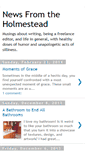 Mobile Screenshot of newsfromtheholmestead.blogspot.com