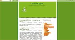 Desktop Screenshot of conexion-ethos.blogspot.com