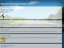 Tablet Screenshot of mauricioedfisica.blogspot.com