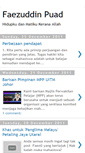 Mobile Screenshot of faezuddin-puad.blogspot.com