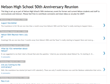 Tablet Screenshot of nelsonhighschool.blogspot.com