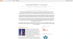 Desktop Screenshot of chamorroviajes.blogspot.com