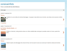 Tablet Screenshot of corsicainfoto.blogspot.com