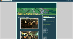 Desktop Screenshot of earlsmoviepicks.blogspot.com