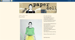 Desktop Screenshot of lain-paperdollproject.blogspot.com