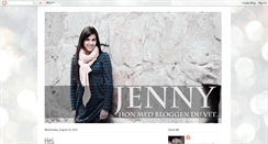 Desktop Screenshot of jennyjm.blogspot.com