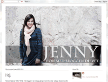 Tablet Screenshot of jennyjm.blogspot.com