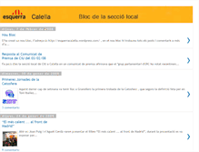 Tablet Screenshot of esquerracalella.blogspot.com