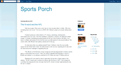 Desktop Screenshot of adamvsportsporch.blogspot.com