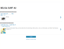 Tablet Screenshot of belisasurf4u.blogspot.com