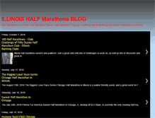 Tablet Screenshot of halfmarathonsillinois.blogspot.com