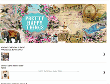 Tablet Screenshot of iamprettyhappythings.blogspot.com