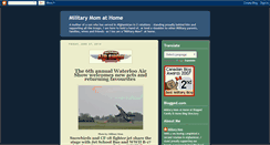 Desktop Screenshot of militarymomathome.blogspot.com