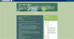 Desktop Screenshot of indiaphpjobs.blogspot.com