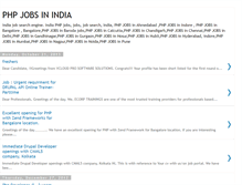 Tablet Screenshot of indiaphpjobs.blogspot.com