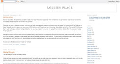 Desktop Screenshot of lolliesplace.blogspot.com