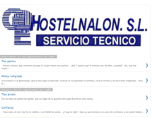 Tablet Screenshot of hostelnalon.blogspot.com