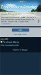 Mobile Screenshot of foreclosureattacker.blogspot.com