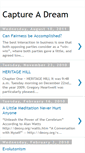 Mobile Screenshot of captureadream.blogspot.com