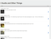 Tablet Screenshot of ihustleandotherthings.blogspot.com