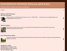 Tablet Screenshot of pengertian-definisi.blogspot.com